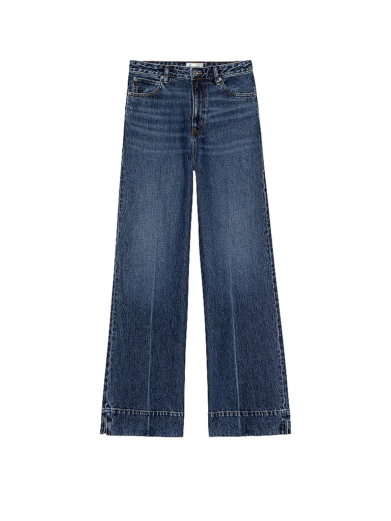 FRAME | Jeans Wide Leg THE SLICE FLARE | Dunkelblau