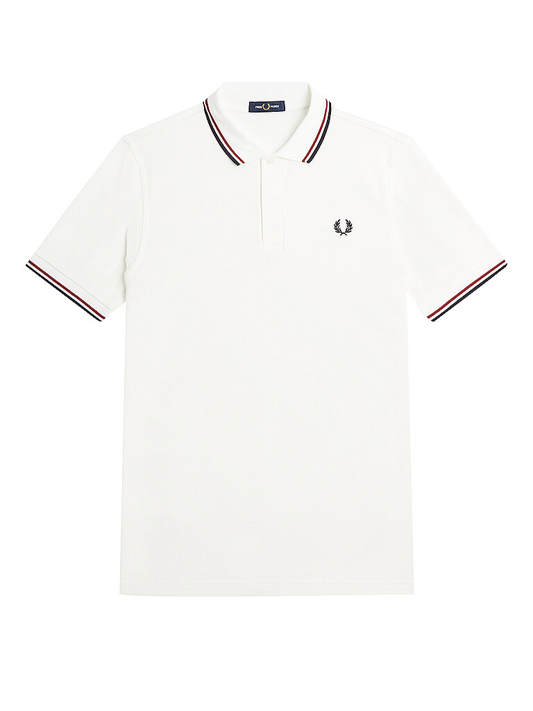 FRED PERRY Poloshirt M3600 weiss | XXXL