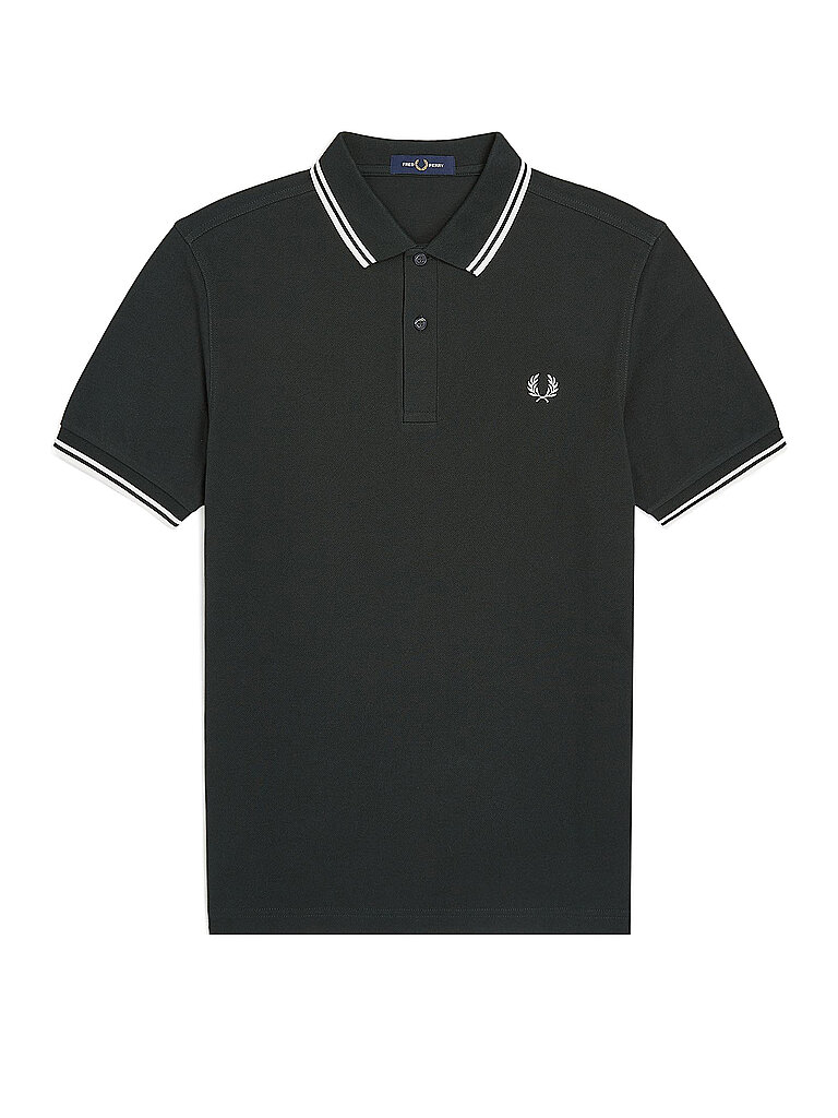 FRED PERRY Poloshirt M3600 dunkelgrün | S