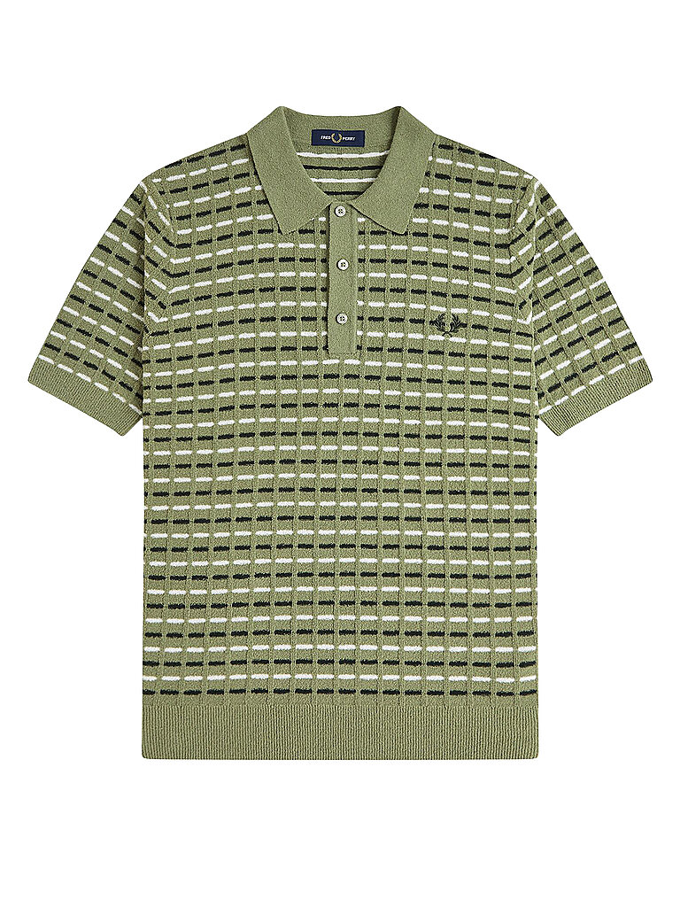 FRED PERRY Poloshirt  olive | S