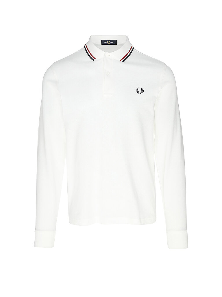 Polo mit langen Ärmeln und doppeltem Streifen Fred Perry