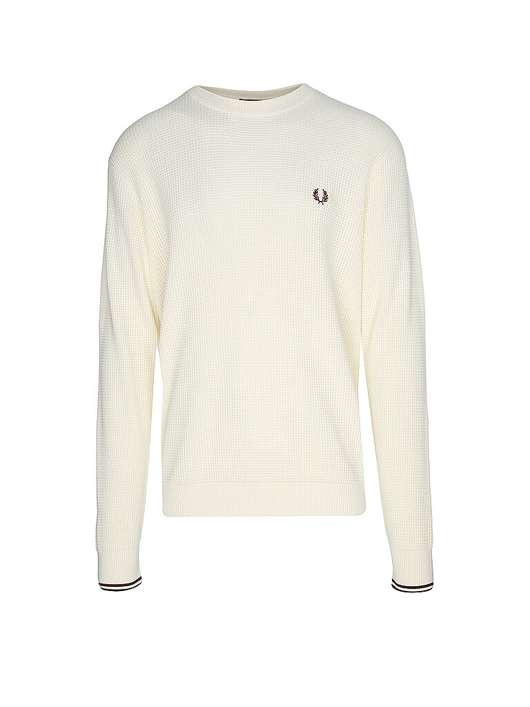 FRED PERRY Pullover STITCH creme | XXL