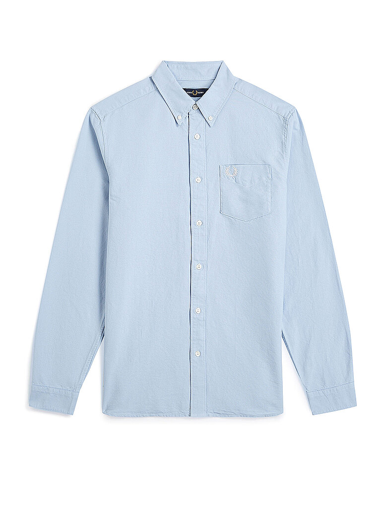 FRED PERRY Hemd  hellblau | L
