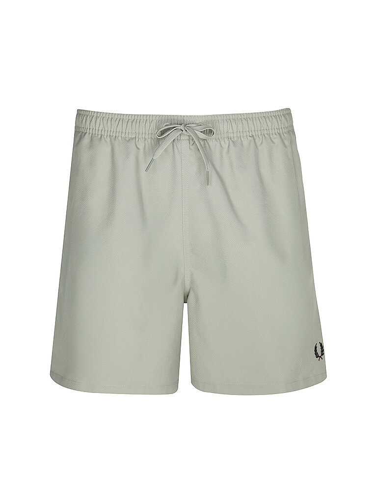 FRED PERRY Badeshorts  hellgrün | S