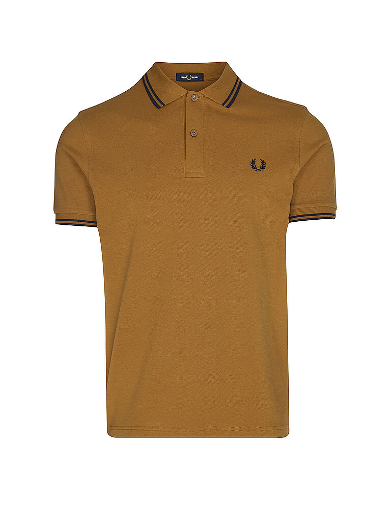 FRED PERRY Poloshirt  camel | S