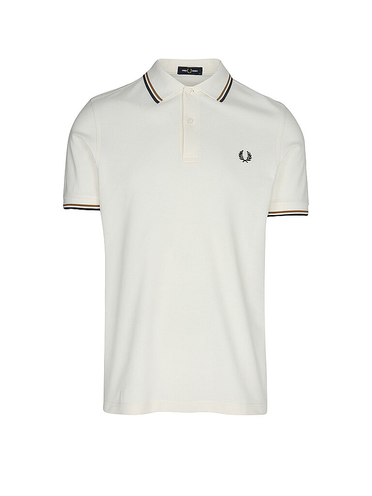 FRED PERRY Poloshirt  creme | S
