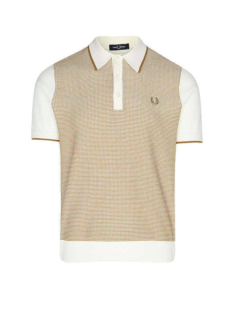 FRED PERRY Poloshirt  creme | S