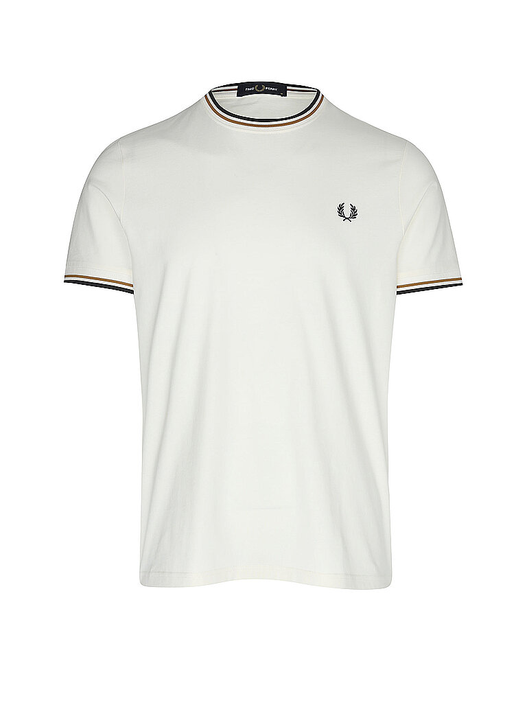 FRED PERRY T-Shirt  creme | S