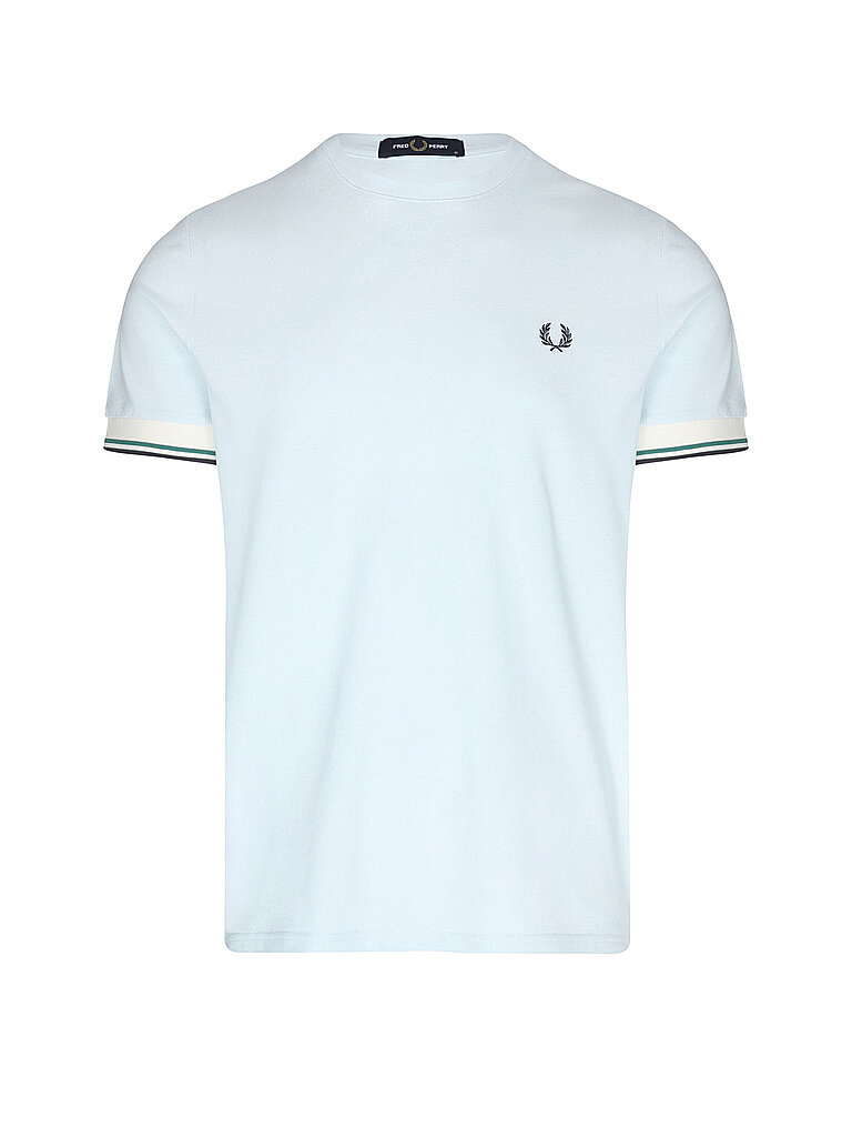FRED PERRY T-Shirt hellblau | S