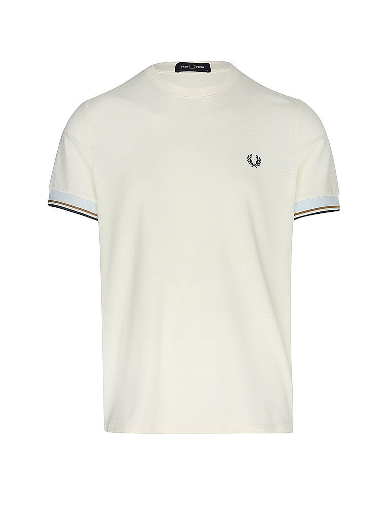 FRED PERRY T-Shirt  creme | S