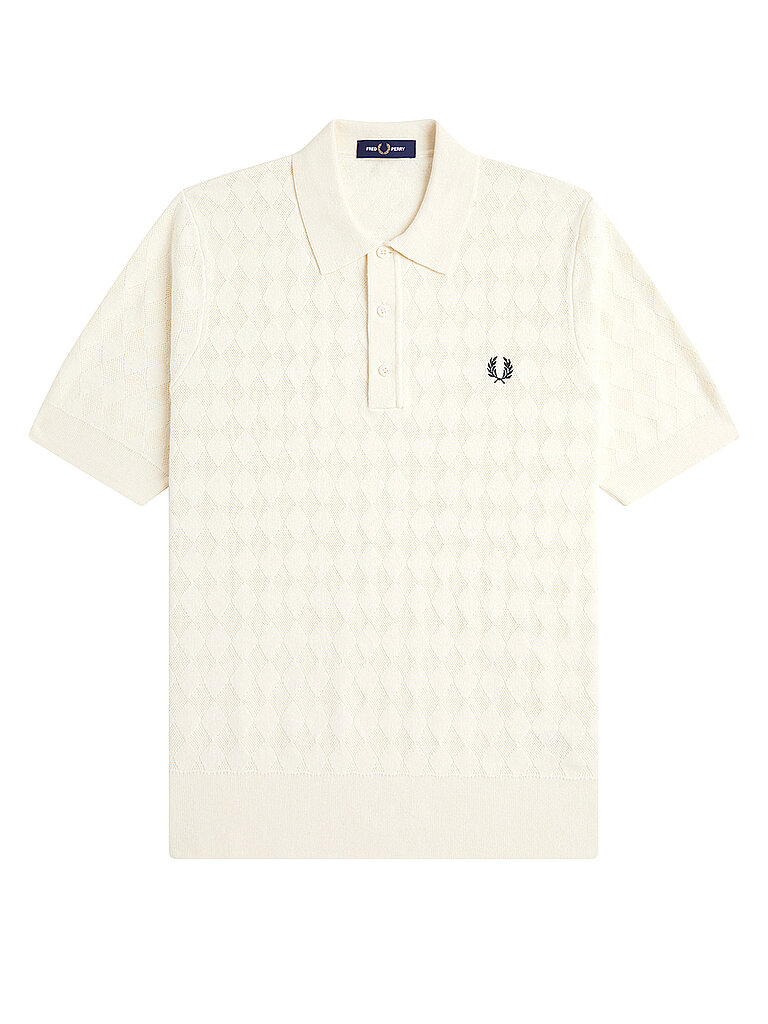 FRED PERRY Poloshirt  creme | S
