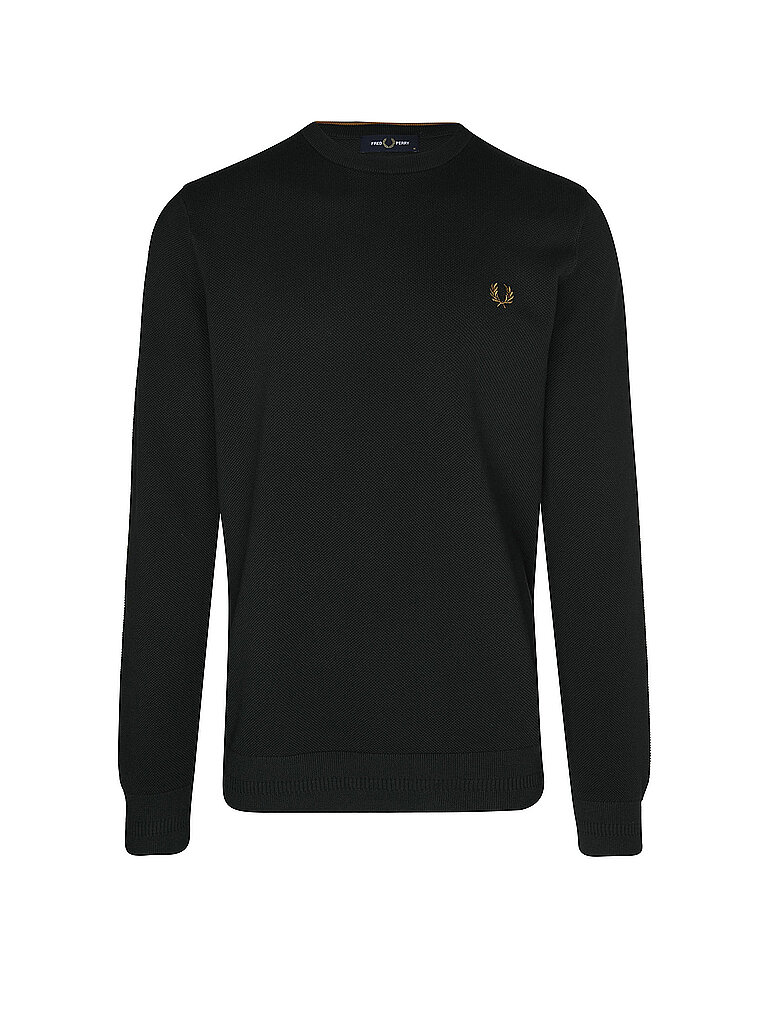 FRED PERRY Pullover  dunkelgrün | S