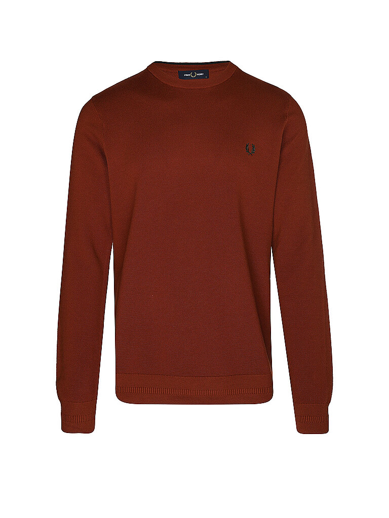 FRED PERRY Pullover  kupfer | S