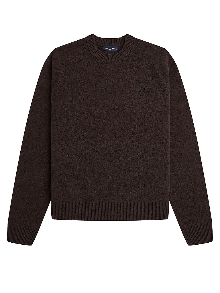 FRED PERRY Pullover  braun | L