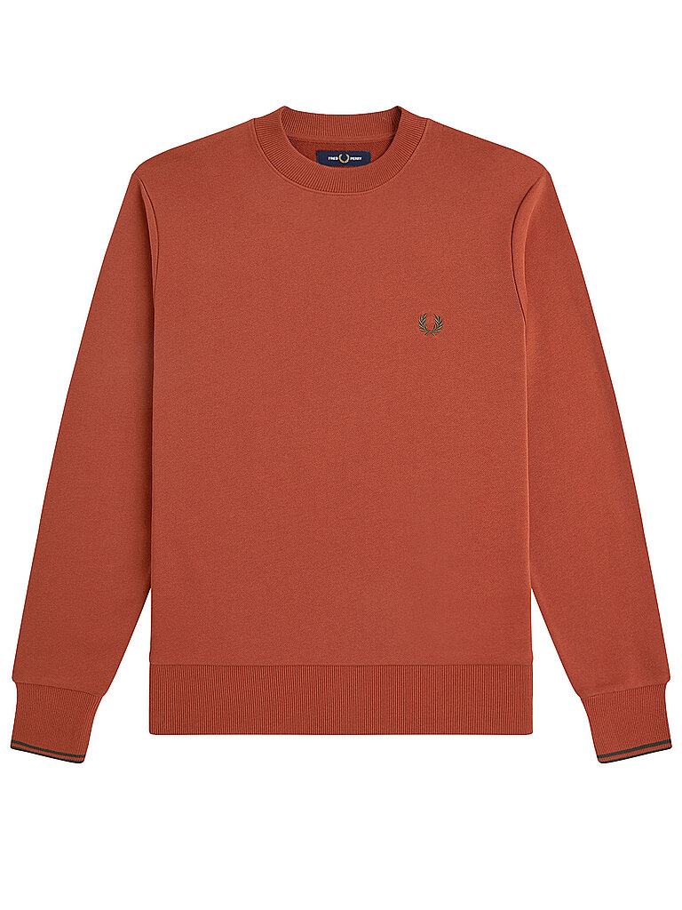 FRED PERRY Sweater  kupfer | S