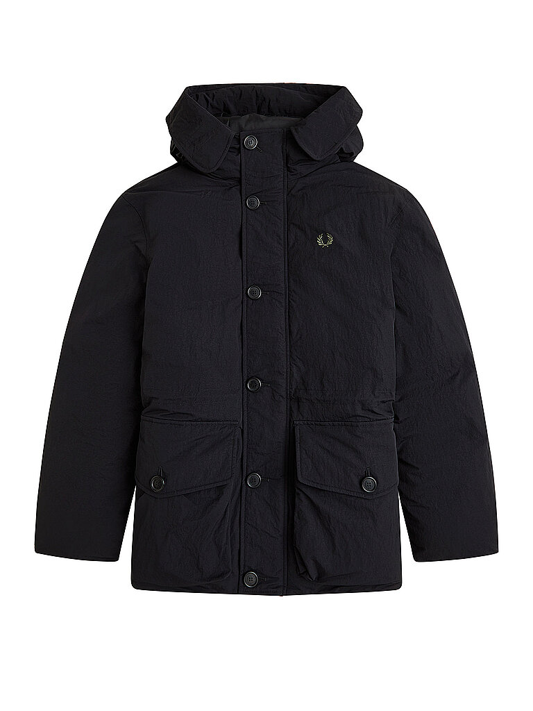FRED PERRY Parka schwarz | S