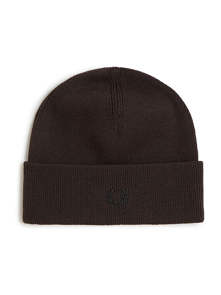 FRED PERRY Mütze - Haube  braun