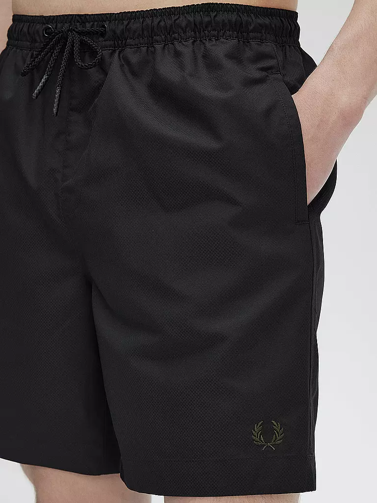 FRED PERRY | Badeshorts | hellblau