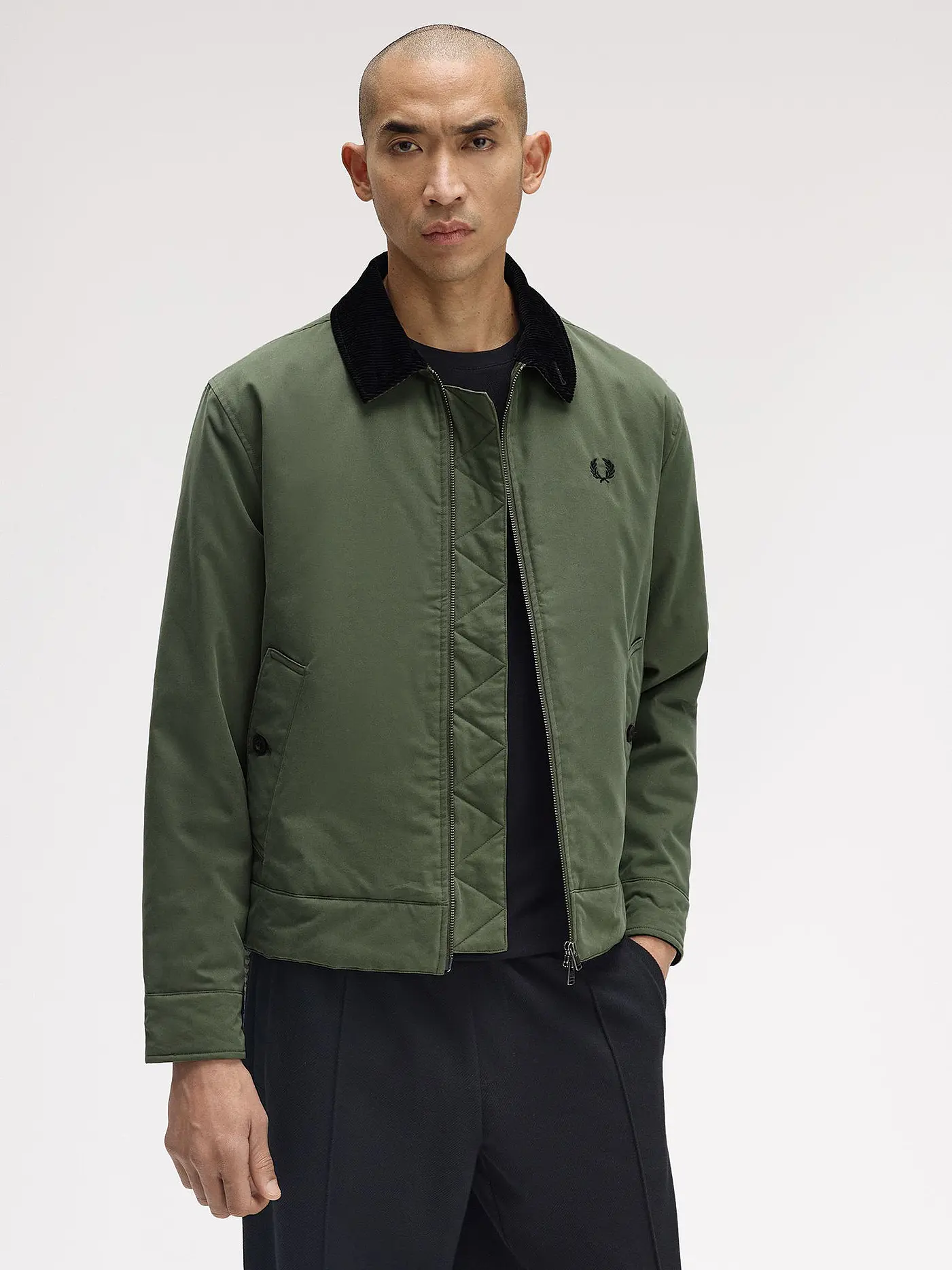 FRED PERRY | Blouson  | olive