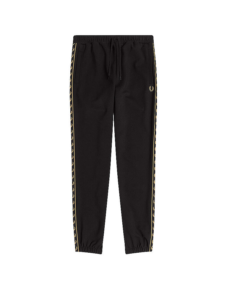 FRED PERRY | Hose Jogging - Fit Gold Kapsel  | schwarz
