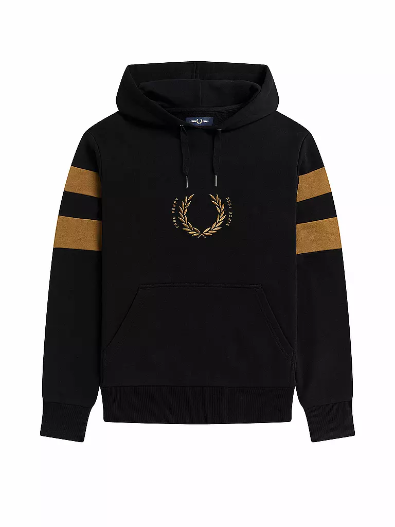 FRED PERRY | Kapuzensweater - Hoodie  | schwarz