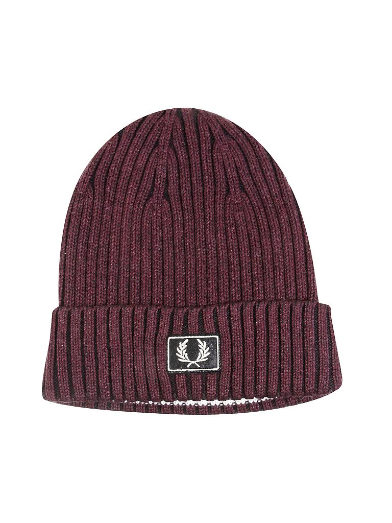 FRED PERRY Mütze - Haube rot