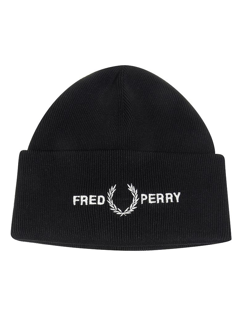 FRED PERRY Mütze - Haube schwarz