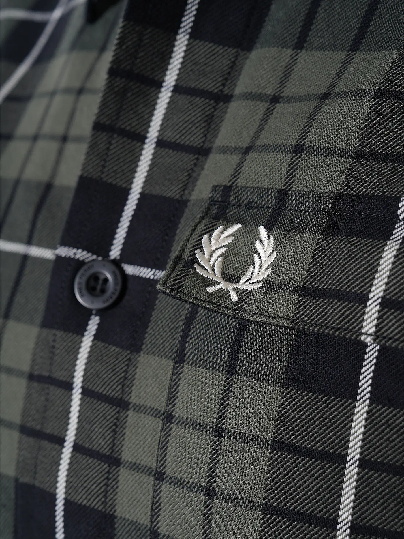 FRED PERRY | Overshirt  | olive