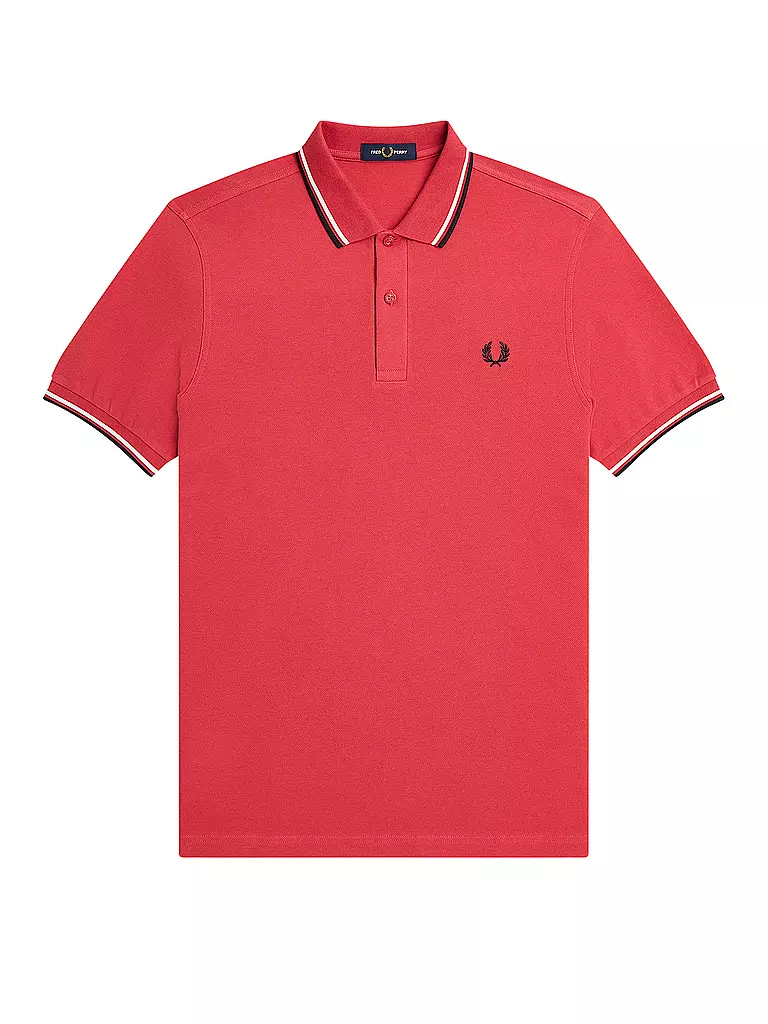 FRED PERRY | Poloshirt  | rot