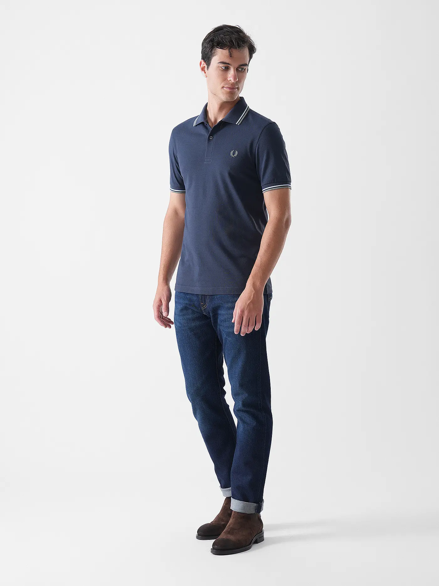 FRED PERRY | Poloshirt  | dunkelblau
