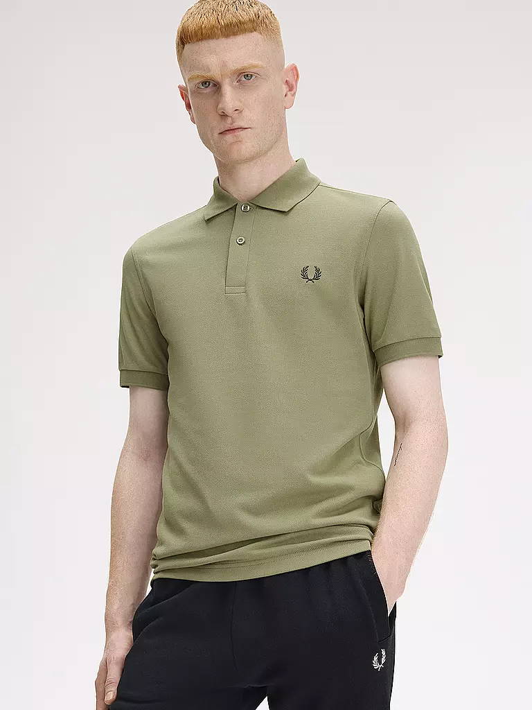 FRED PERRY | Poloshirt Slim Fit | dunkelgrün