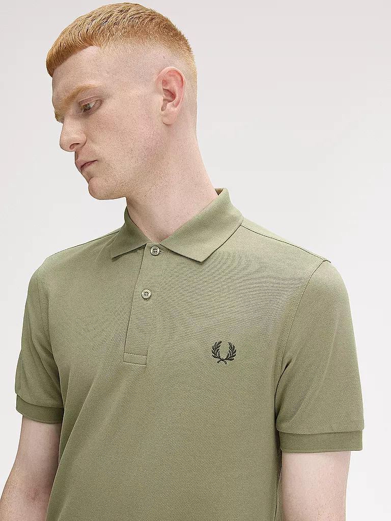 FRED PERRY | Poloshirt Slim Fit | dunkelgrün