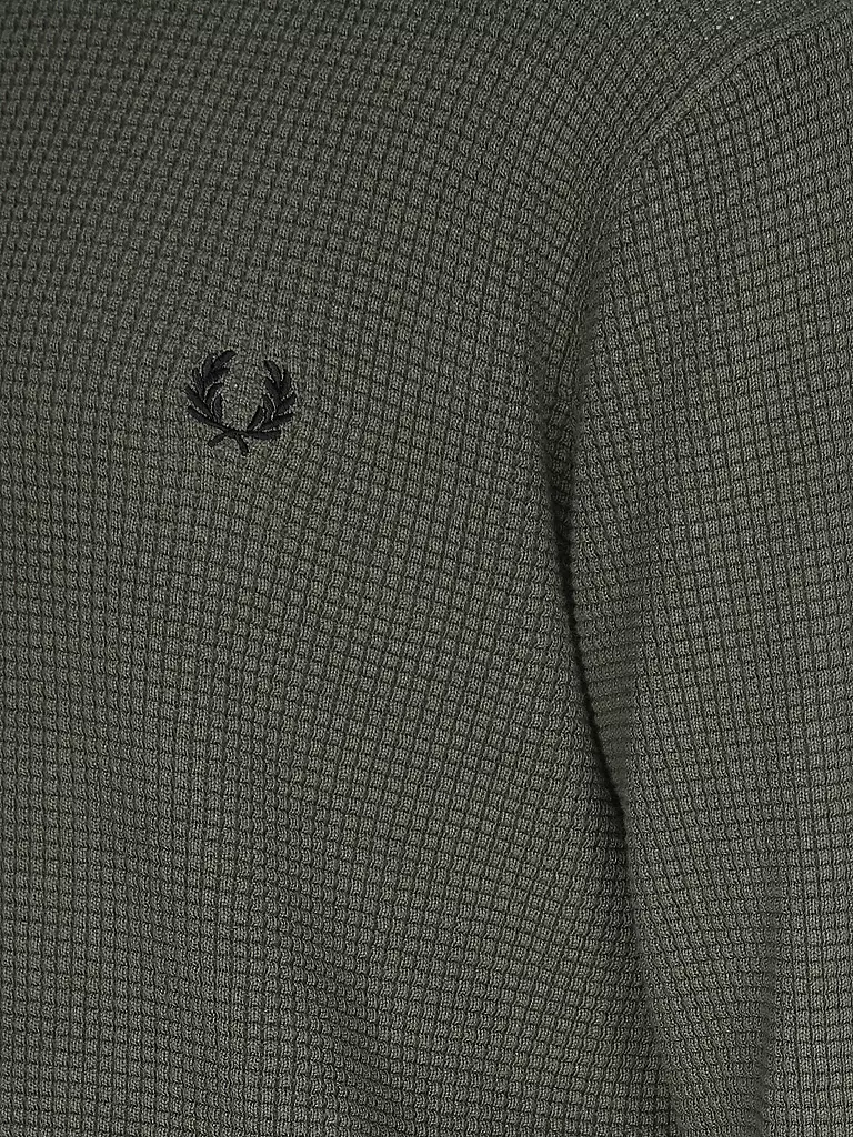 FRED PERRY | Pullover STITCH | olive