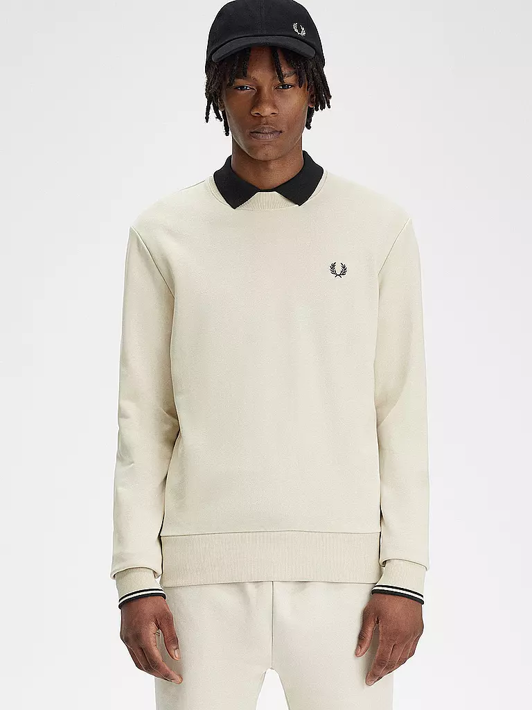 FRED PERRY Sweater creme