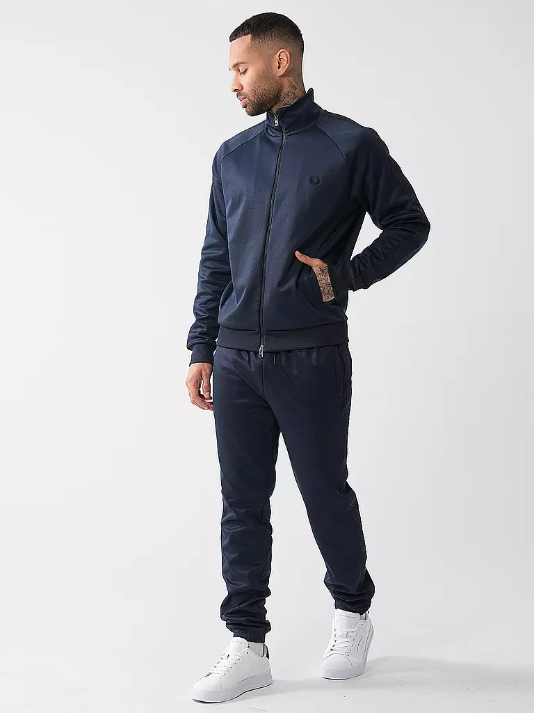 FRED PERRY | Sweatjacke  | blau