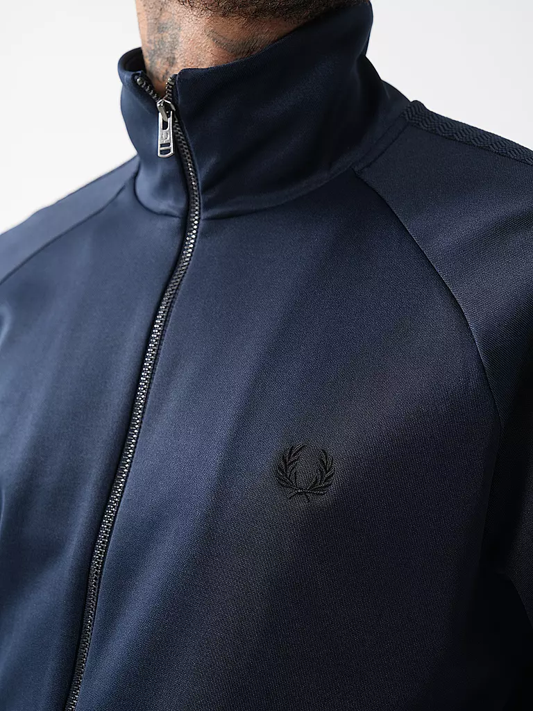 FRED PERRY | Sweatjacke  | blau