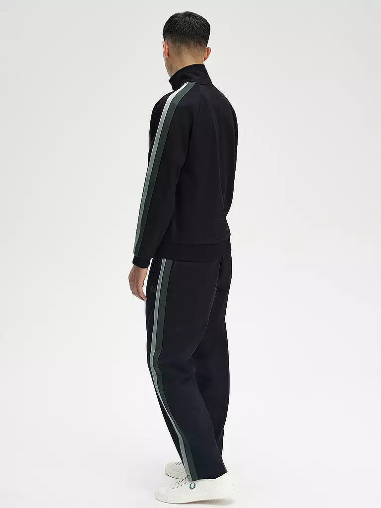 FRED PERRY | Sweatjacke  | schwarz
