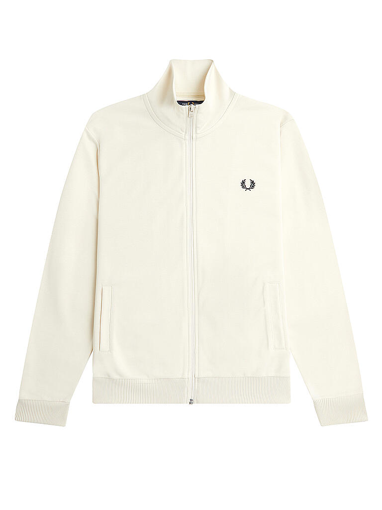 FRED PERRY | Sweatjacke | creme