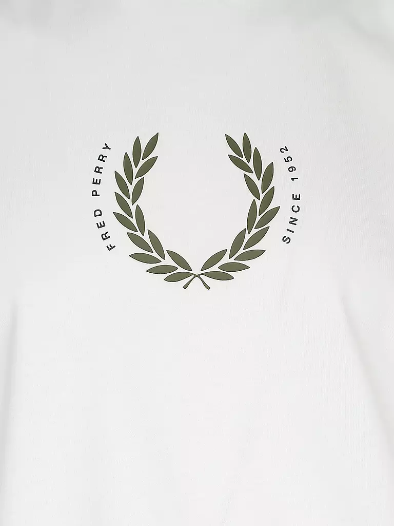 FRED PERRY | T Shirt | weiss