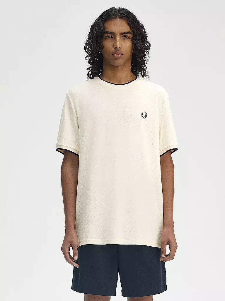 FRED PERRY | T-Shirt  | creme