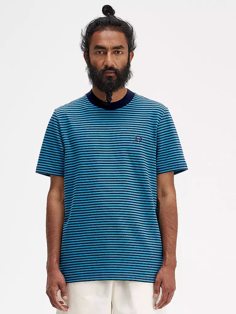 FRED PERRY | T-Shirt | blau