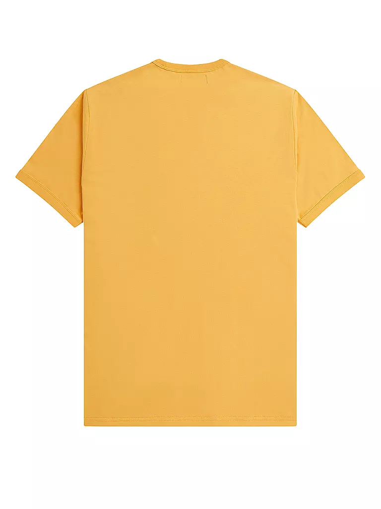 FRED PERRY | T-Shirt | gelb