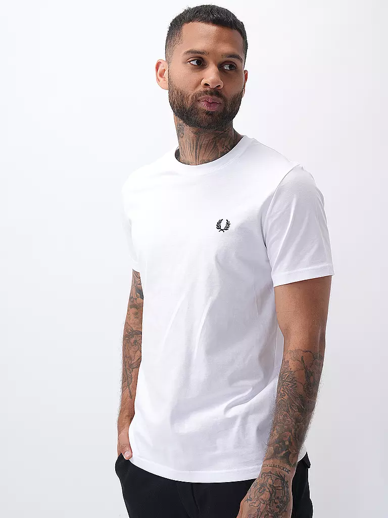 FRED PERRY | T-Shirt | weiss