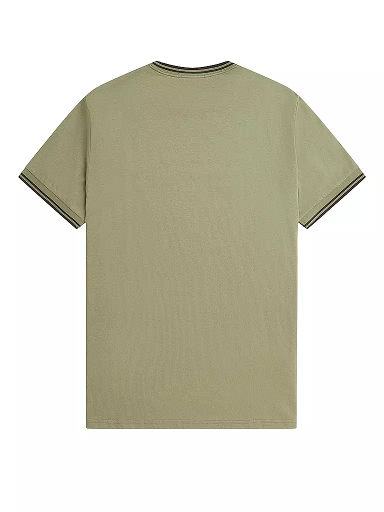 FRED PERRY | T-Shirt | dunkelgrün
