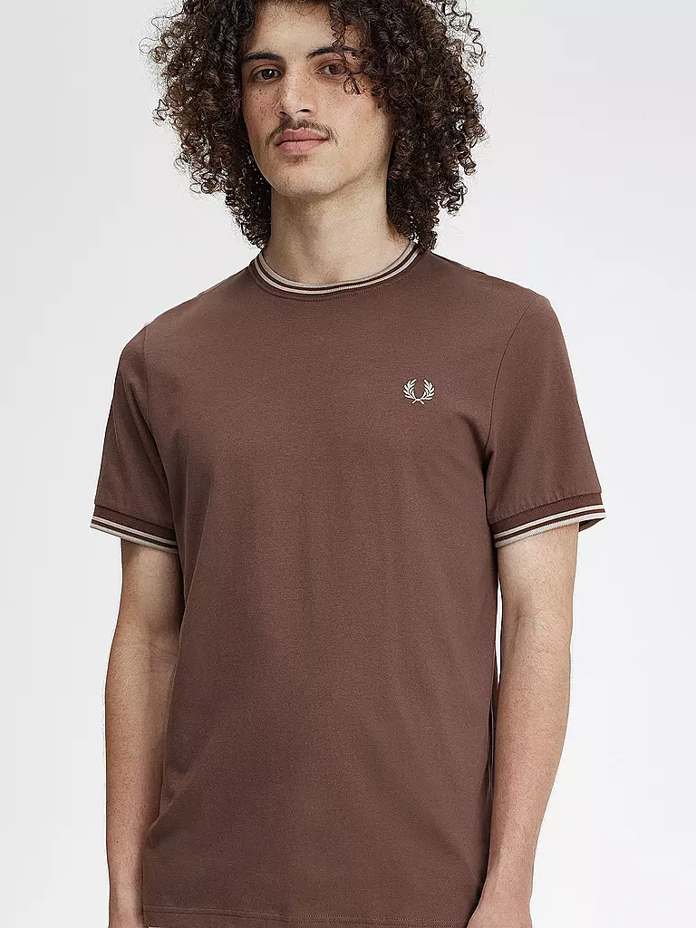 FRED PERRY | T-Shirt | rot