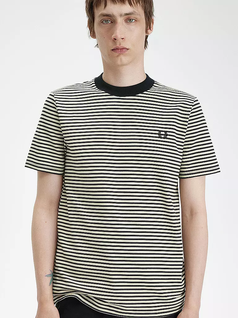 FRED PERRY | T-Shirt | schwarz