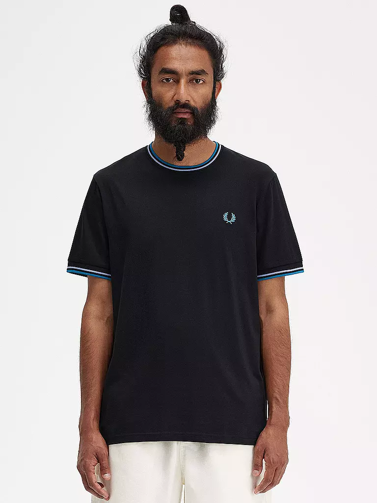 FRED PERRY | T-Shirt | schwarz