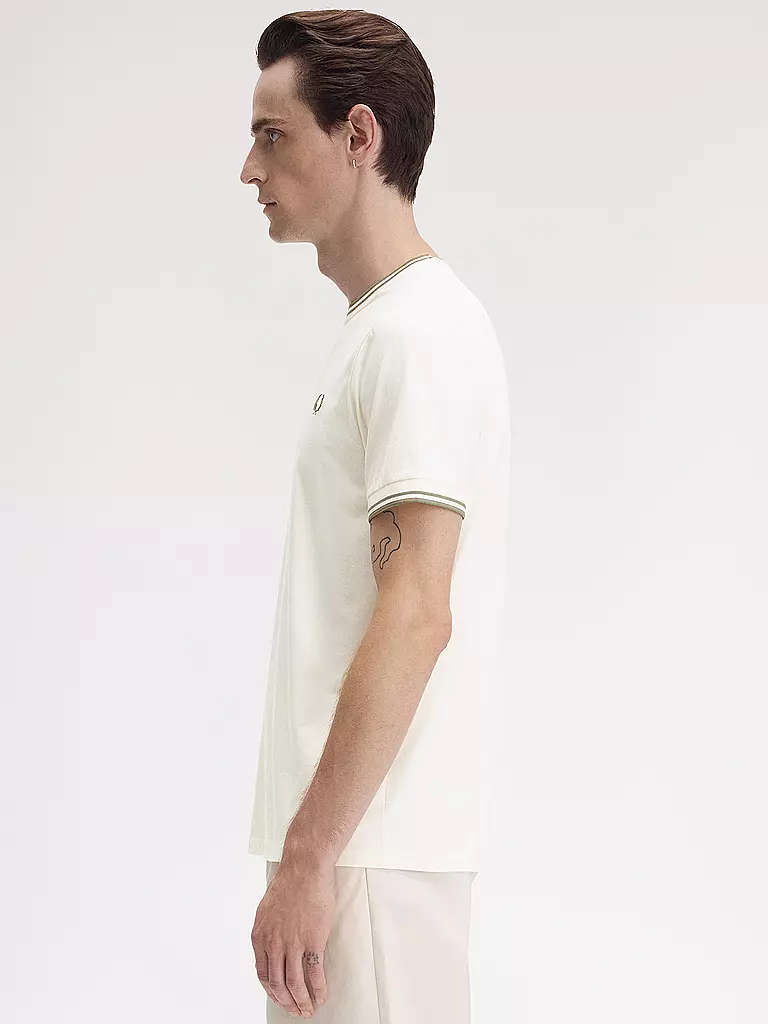 FRED PERRY | T-Shirt | dunkelgrün