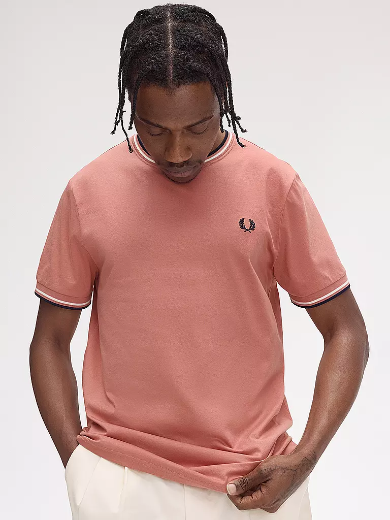 FRED PERRY | T-Shirt | dunkelgrün