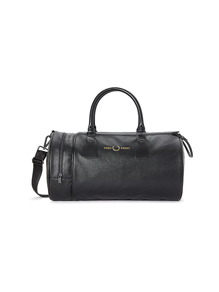 Duffle Bag Fred Perry Tasche Braun Klassische Sporttasche Olivgrün